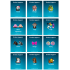 Kralen make-up set